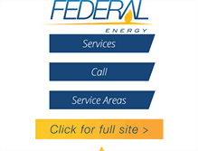 Tablet Screenshot of federalenergyservices.com